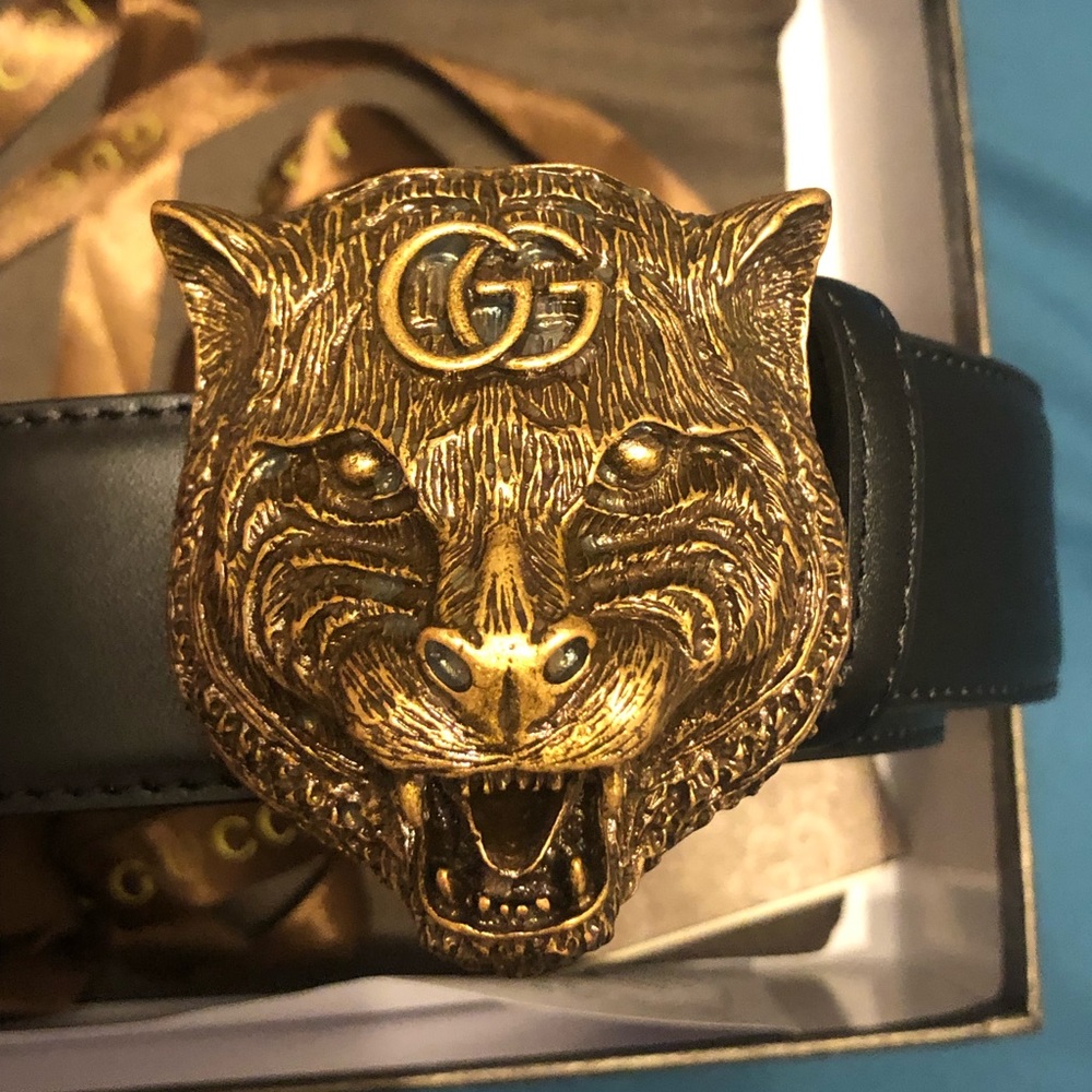 Gucci Feline Gucci Belt